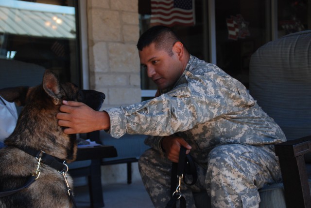 Study focuses on use of animal assisted therapy in Warrior Transition Battalion
