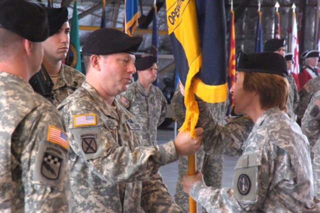 Army Air Operations Group Change of Command