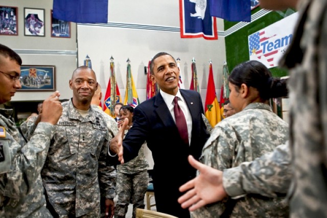 President Obama thanks servicemembers for Iraq War contributions
