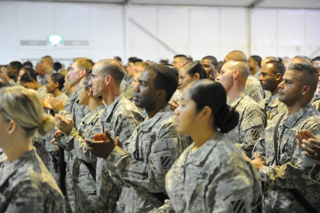 About 300 Soldiers