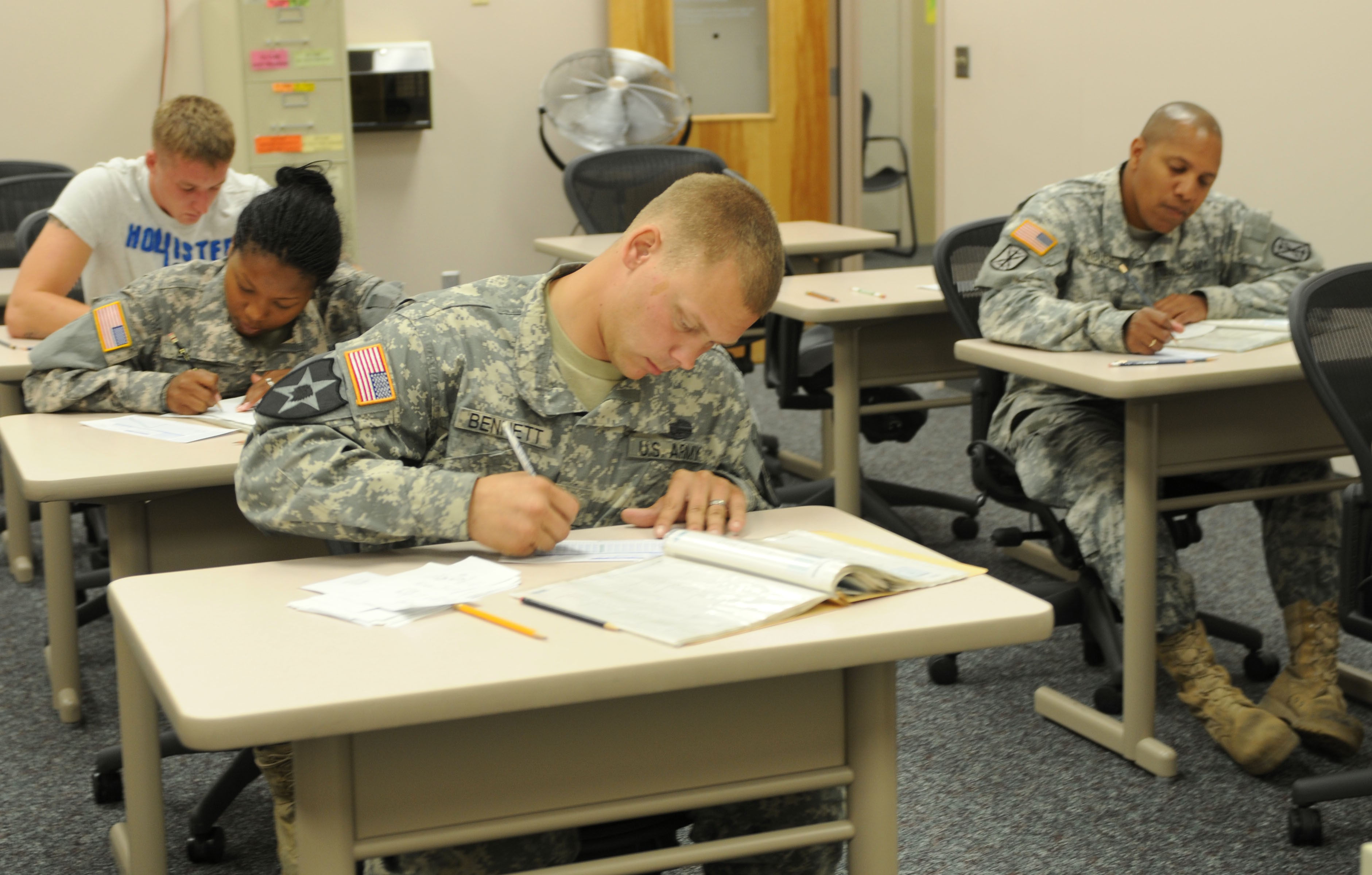 Armed Services Vocational Aptitude Battery Test Miltary Police