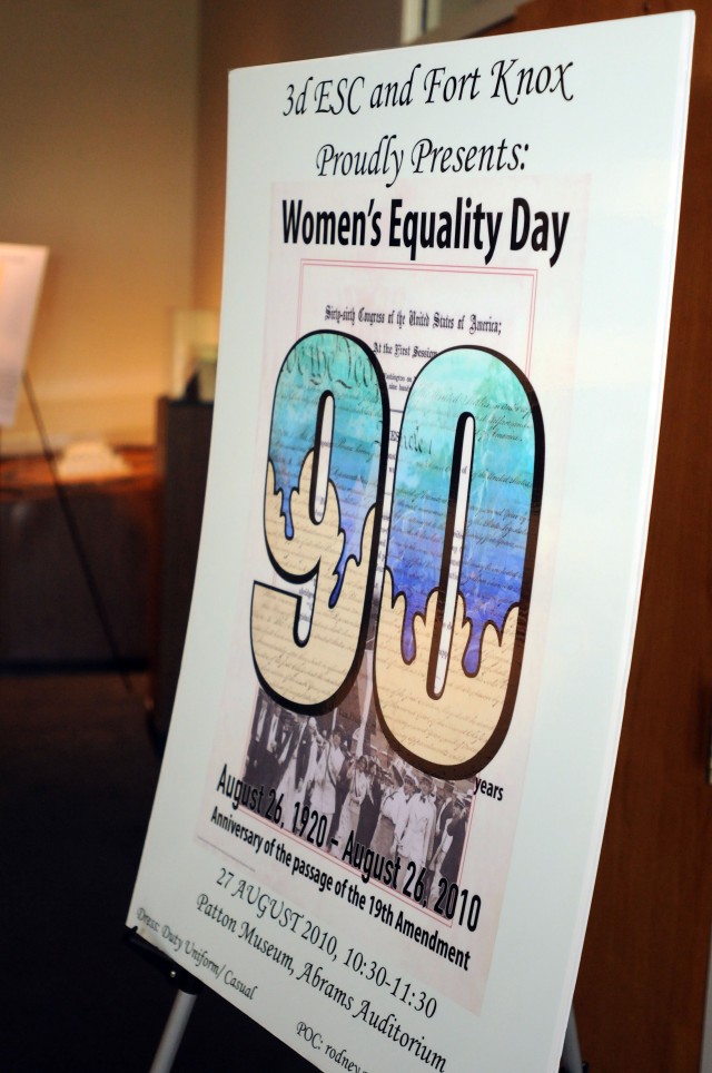 Women&#039;s Equality Day celebrated by Sustainers