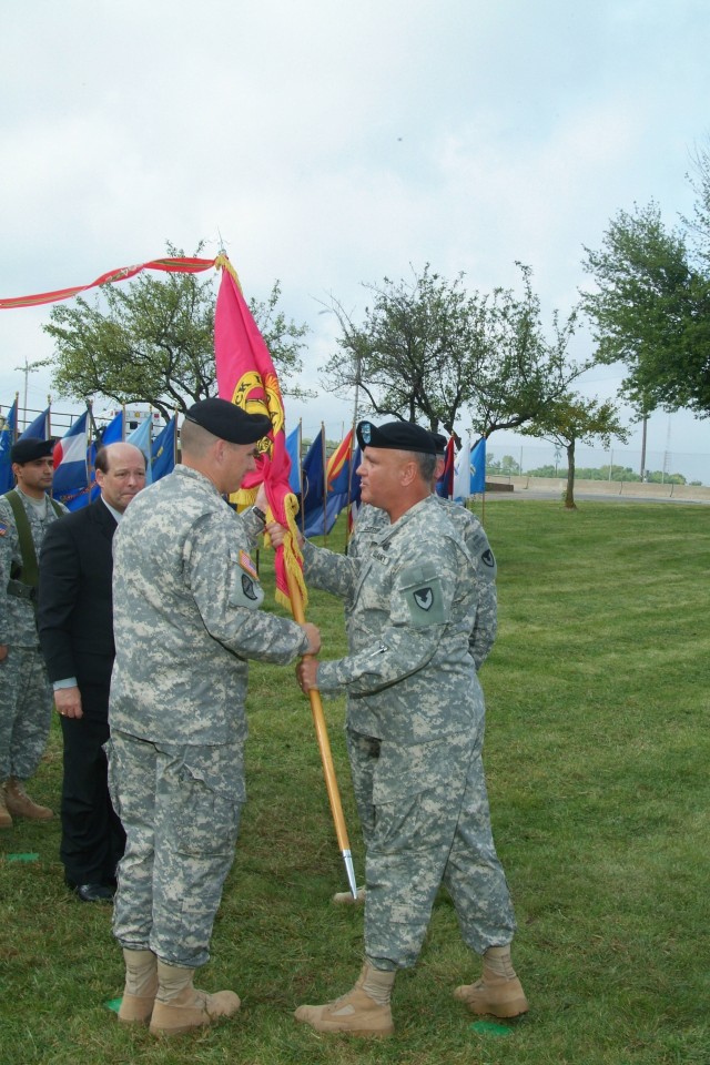 Col. Fly takes command