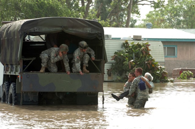 Guard responds to hurricane aftermath