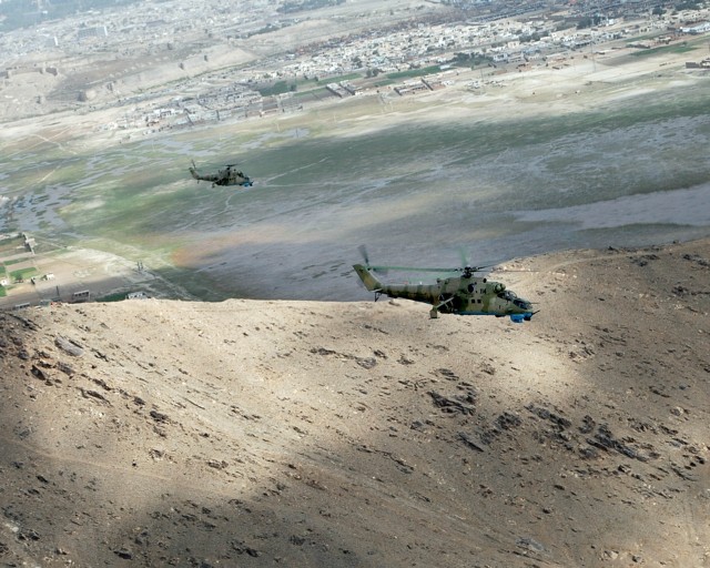TF Falcon trains Afghan air crews on combat ops