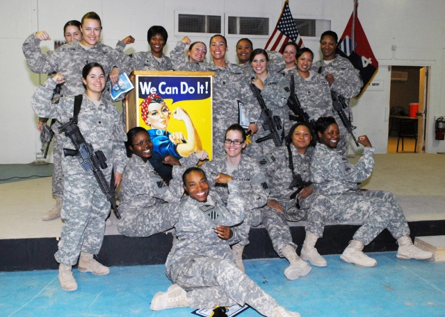 Vanguard Brigade Soldiers celebrate anniversary of 19th Amendment