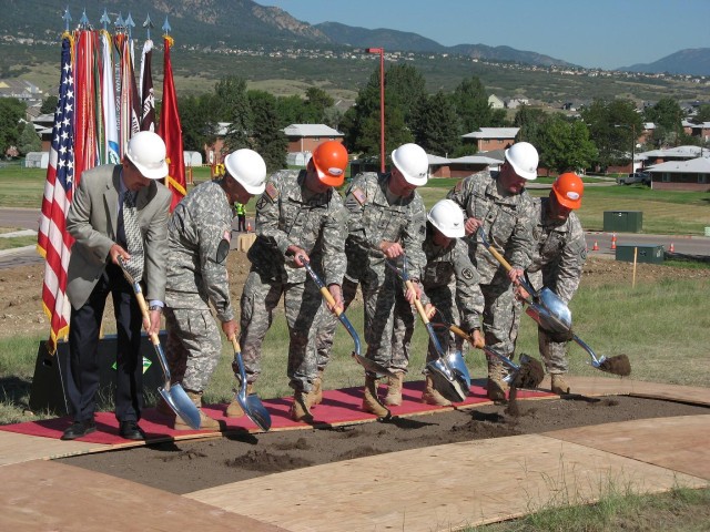 Fort Carson WTB complex breaks ground