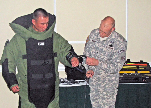 Third Army hosts EOD exchange with Tajikistan, Kyrgyzstan