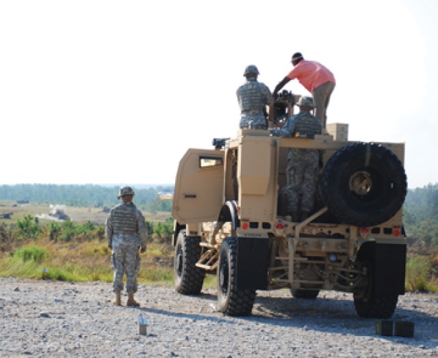 CROWS land on vehicles, keep Soldiers safe