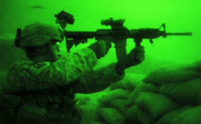 Teamwork defends post from insurgency