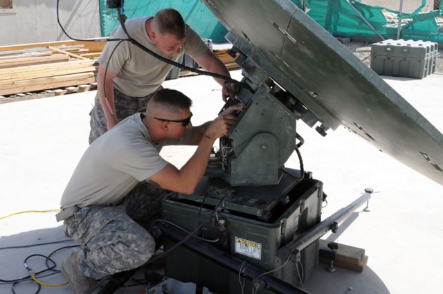 Training and maintaining; putting the comm. in combat