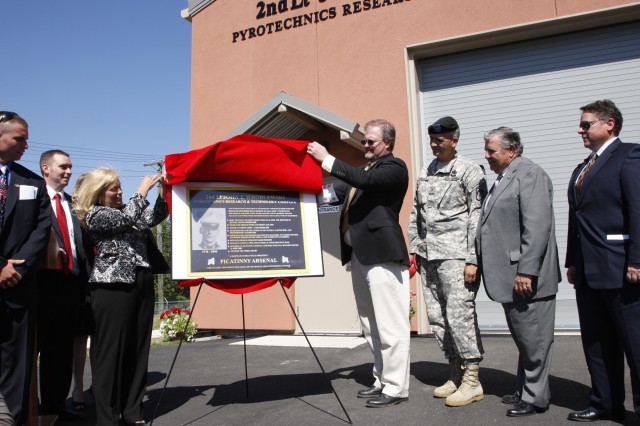 Picatinny dedicates pyrotechnic complex to fallen N.J. service member