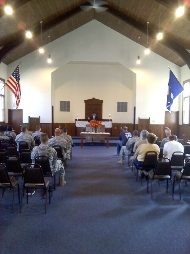 Fort McCoy Chapel 1 reopens