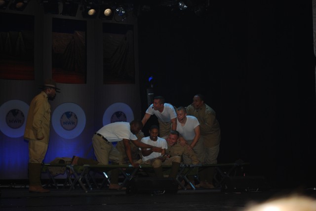 Party in the USA; Soldier Show gets audience on its feet