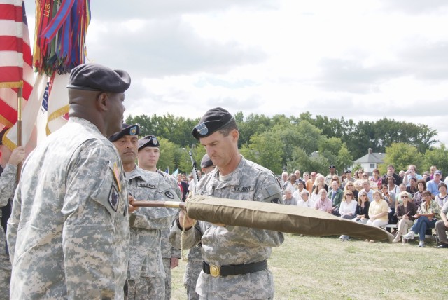 Flag casing marks transition for BRAC&#039;d command