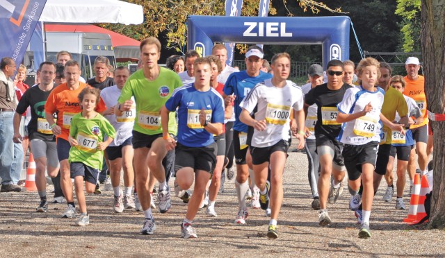 Wiesbaden military community runners join in city-wide 25-hour charity run