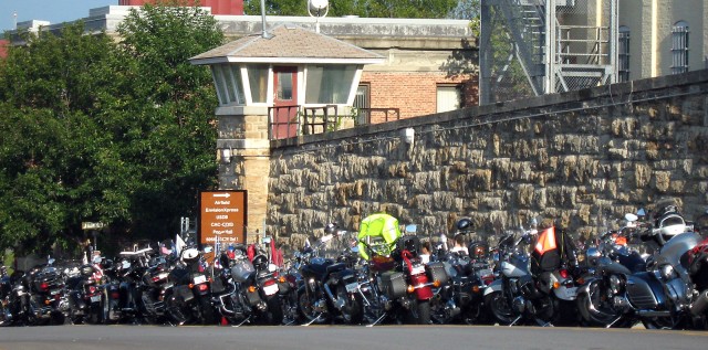 Fort Leavenworth motorcyclists ride to 9/11 ceremony