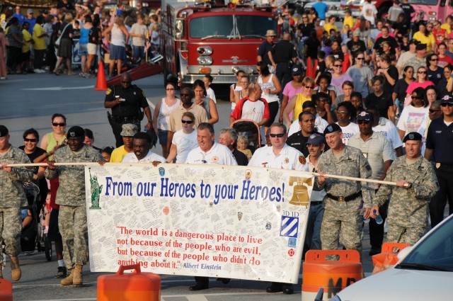 Stewart-Hunter walks for freedom