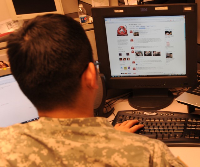 Eighth Army establishes Facebook, Twitter pages