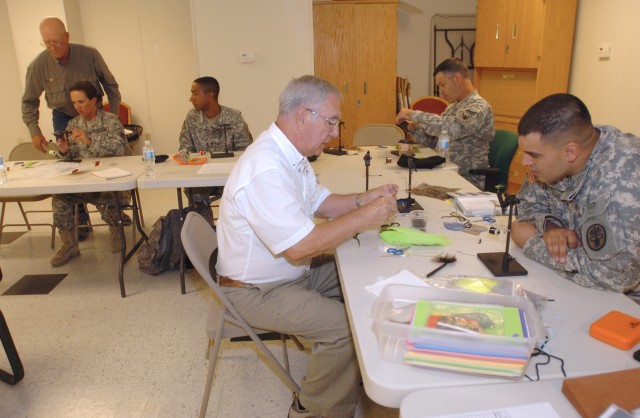 Fly Tying and Fishing: Wounded Warriors &#039;Fish&#039; Tails