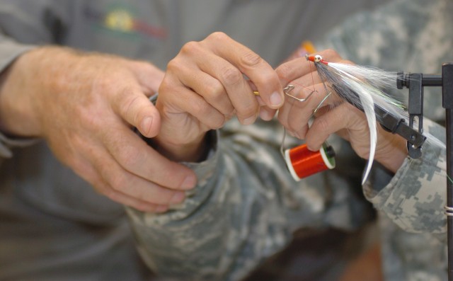 Fly Tying and Fishing: Wounded Warriors &#039;Fish&#039; Tails