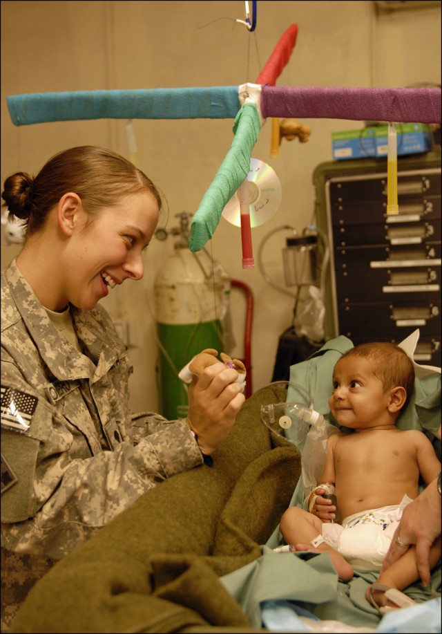 &#039;Raider&#039; medics treat Afghan infant with rare heart condition
