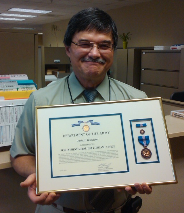 Corps employee honored for putting safety first