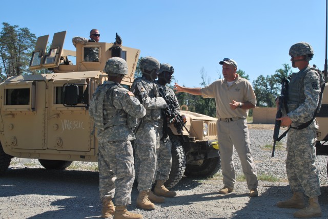 Fort Lee Quartermasters hone tactical skills during field exercise