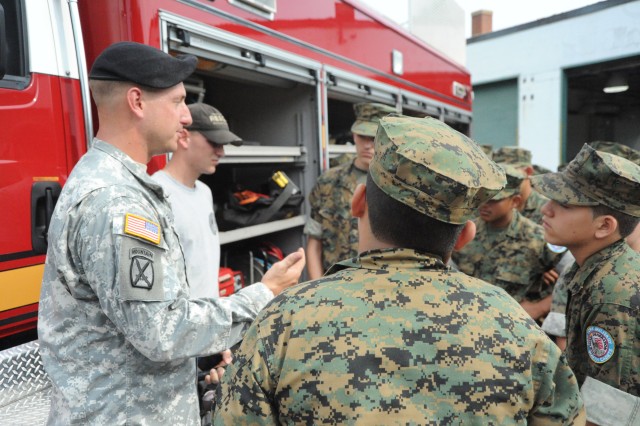 New York Military Youth Cadets visit Joint Force Headquarters and The U.S. Army Military District of Washington