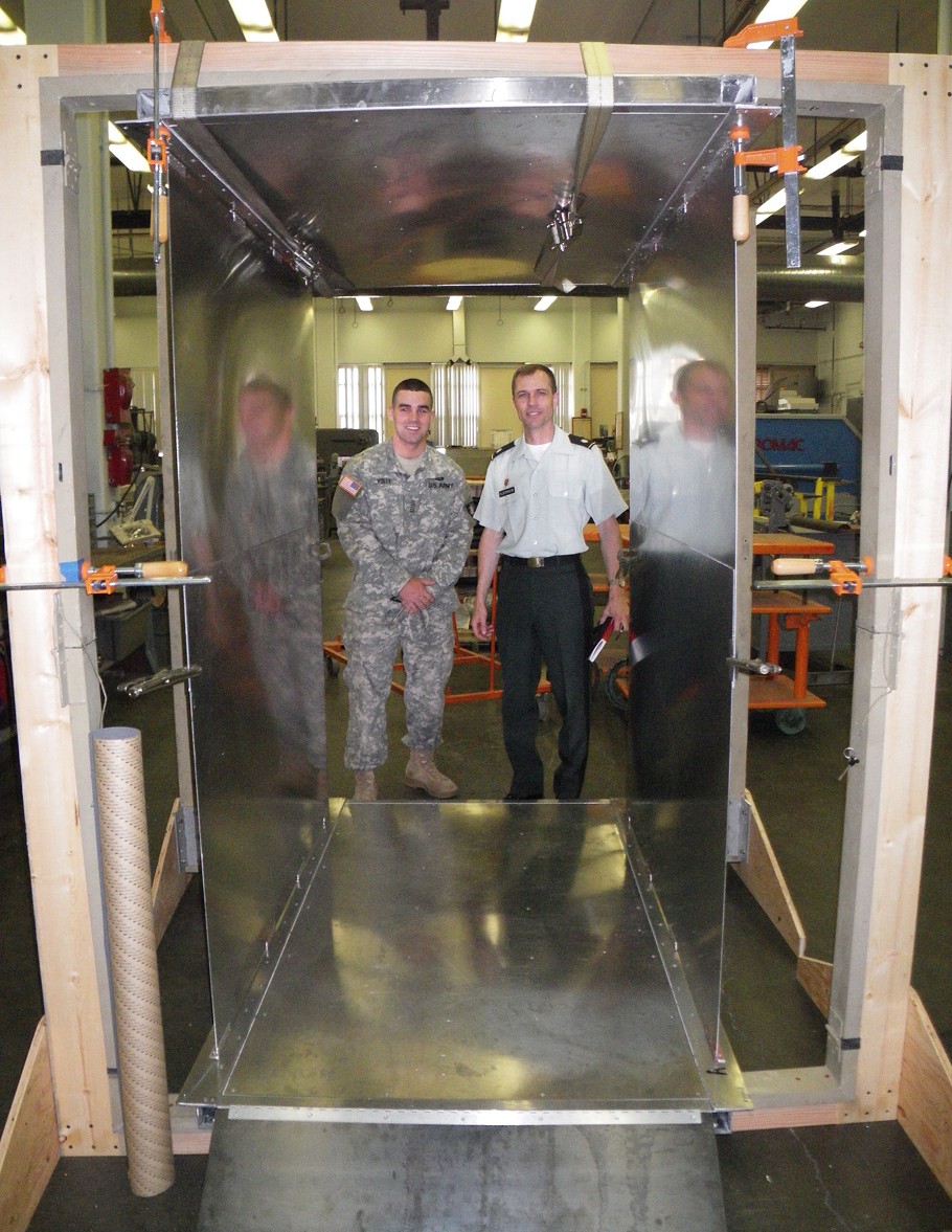 West Point team provides innovative design enhances Army shelter system ...