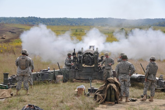 Indiana National Guard retires M-198 Towed Howitzer