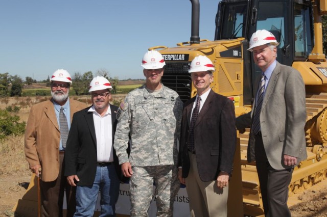 Marysville Ring Levee Groundbreaking