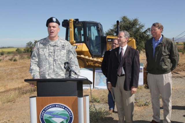 Marysville Ring Levee Groundbreaking