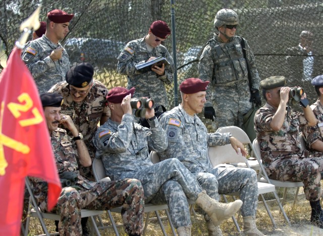 Home of the Airborne and Special Operations hosts Jordanian Generals