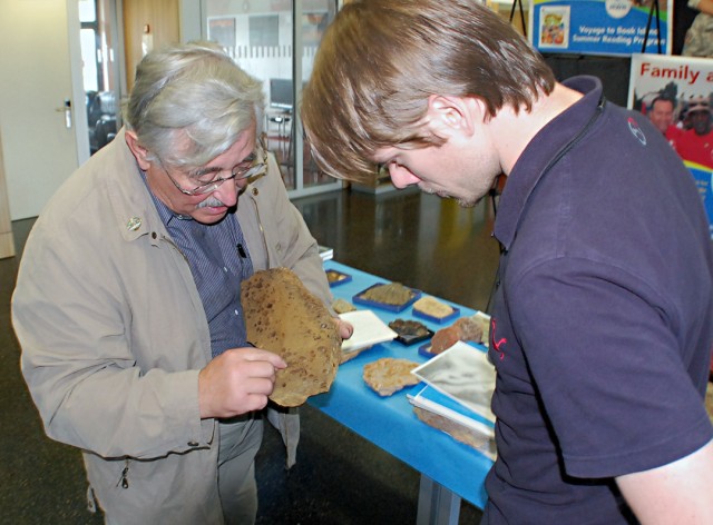 Netzaberg Youth Center hosts geology exhibit