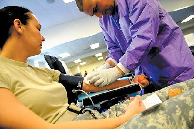 Life force needed: Blood donations given at McNair