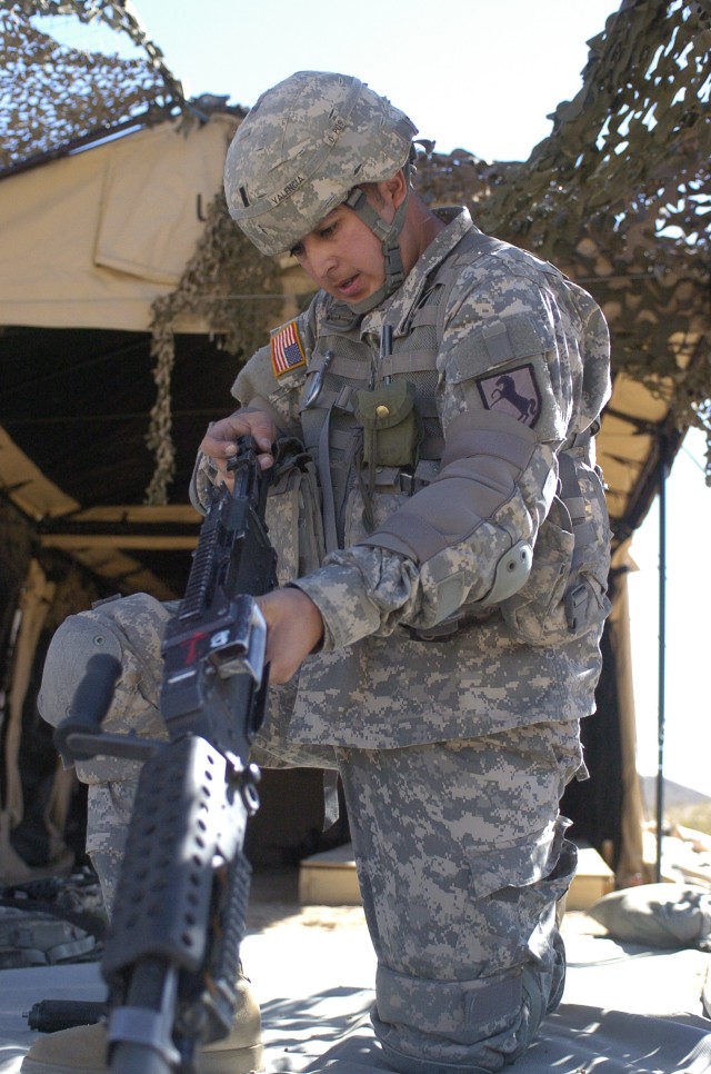 Blackhorse infantrymen vie for coveted EIB