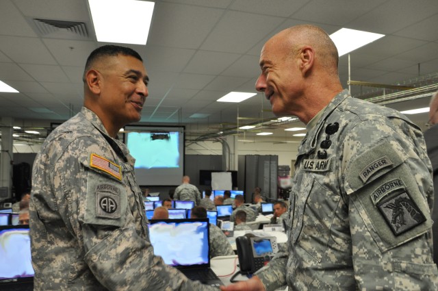 LT. Gen. Helmick visits BCTC