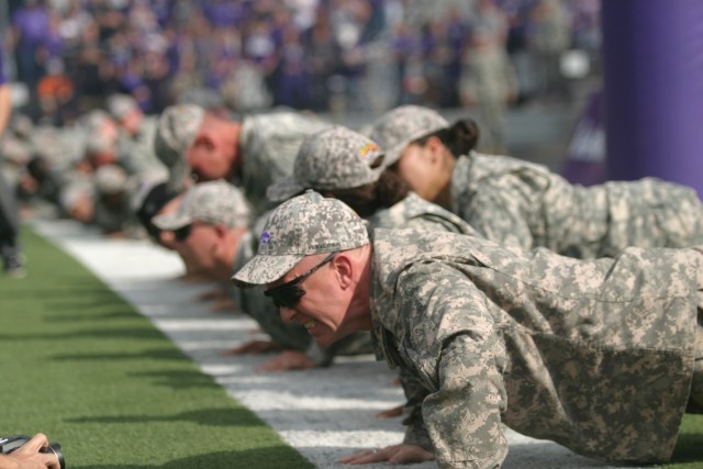 Game sets backdrop for Riley County, Fort Riley covenant signing