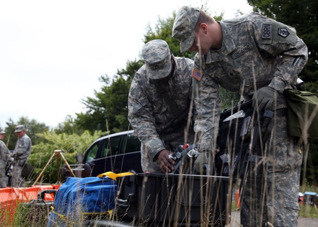 773rd Civil Support Team conducts lane training