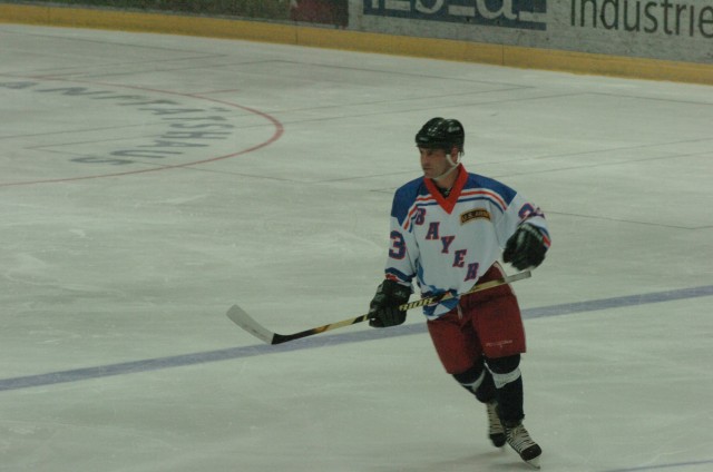 18th CSSB Soldier takes on ESPN - on and off the ice