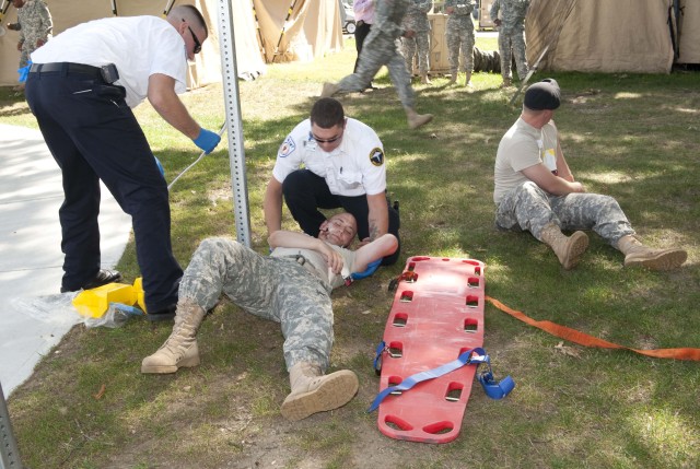 USAG-Natick holds mass-casualty exercise