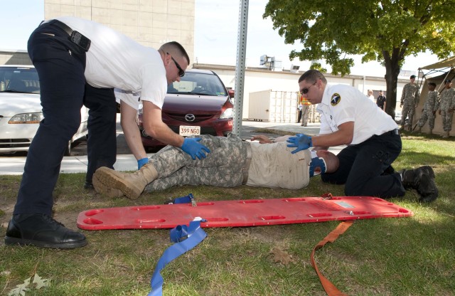 USAG-Natick holds mass-casualty exercise