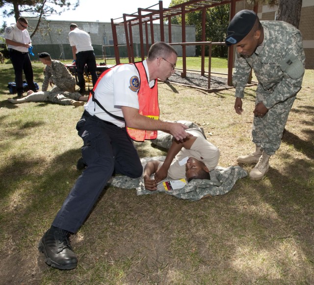 USAG-Natick holds mass-casualty exercise