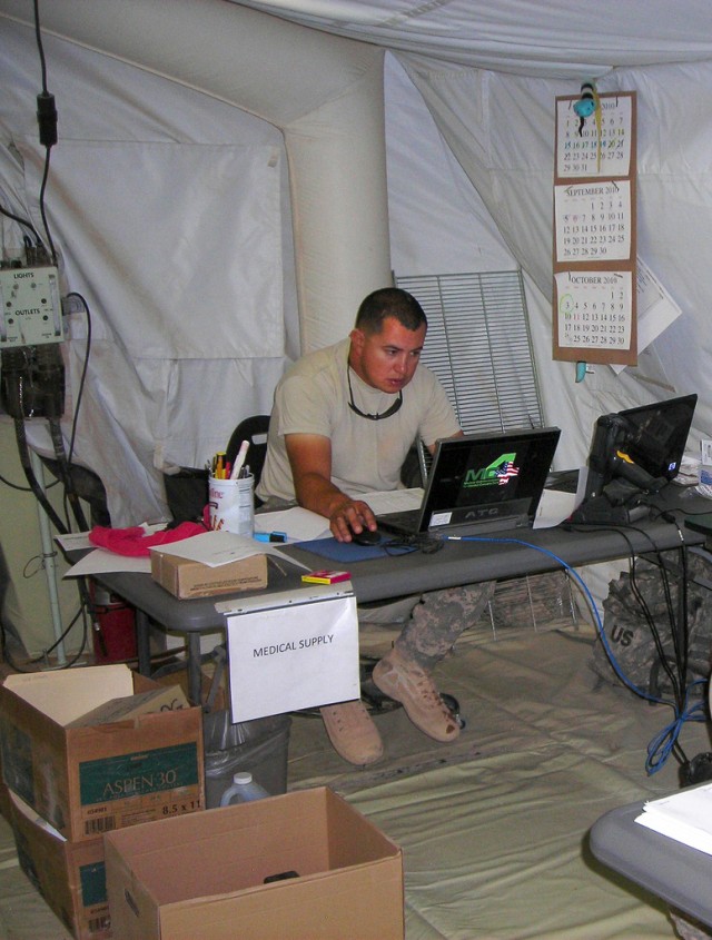 Army Medical Logistics Personnel Begin Using DMLSS in Southwest Asia
