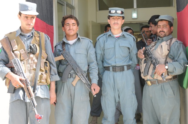 ANP guards new police station