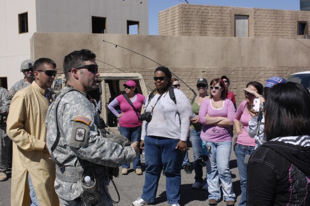 11th ACR spouses tour the National Training Center 