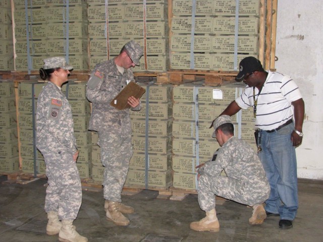 Reserve Soldiers train at ADMC