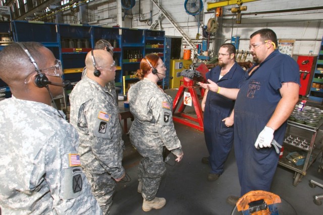 Anniston Army Depot hosts Warrior Transition Brigade Soldiers