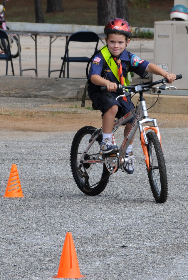 Fort Rucker Cub Scouts learn rules of the road